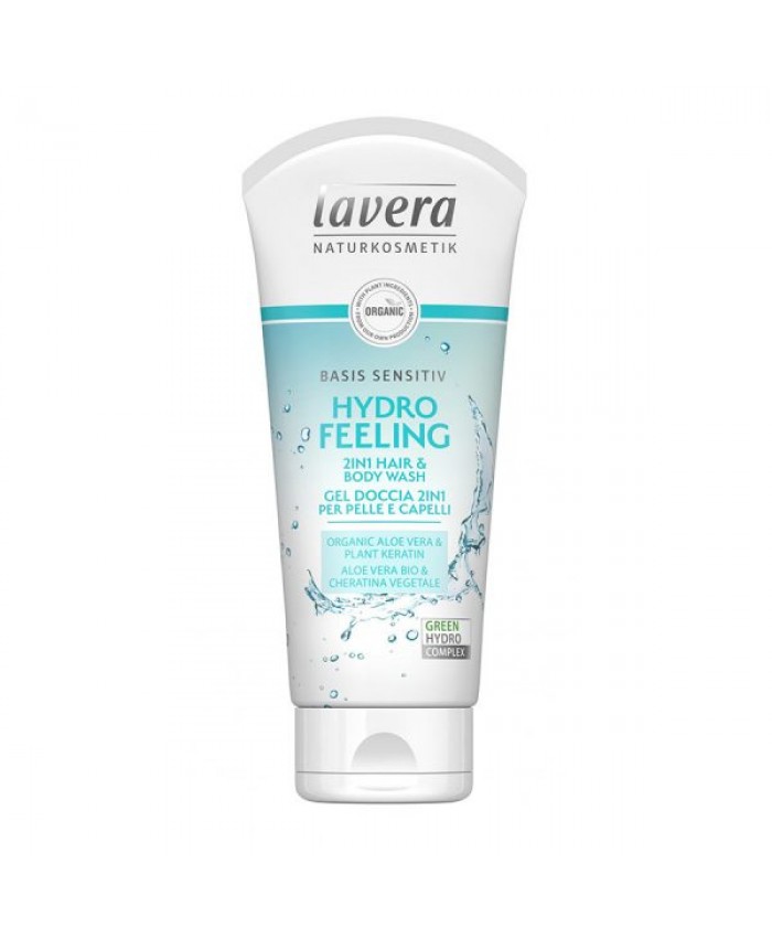 Lavera Σαμπουάν & Αφρόλουτρο Basis 2σε1 Hydro Feeling 200 ml